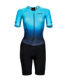 HUUB - Womens - Commit Long Course Tri Suit - Teal/Black