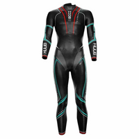 HUUB - Mens Varman 3:5 Glacier Blue / Red Wetsuit